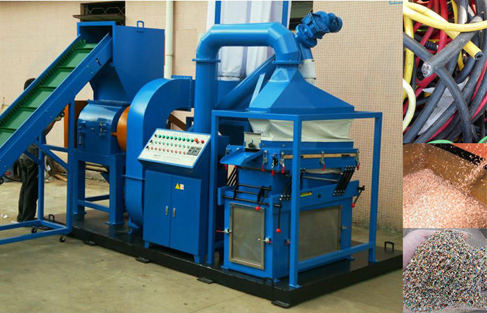 Copper recycling machine