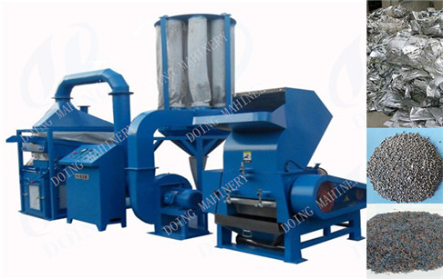 Aluminum recycling equipment