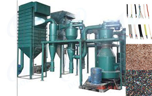 Electronicopper wire recycling machine