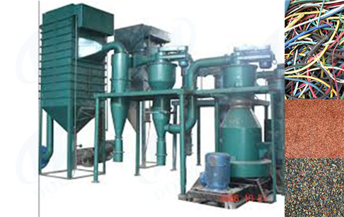 Electronicopper wire recycling machine