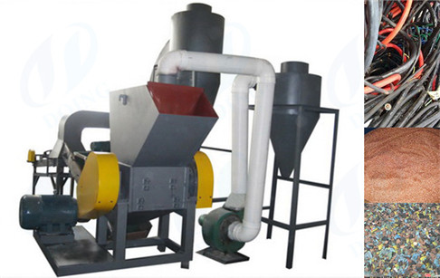 Wire stripping machine/wire recycling machine