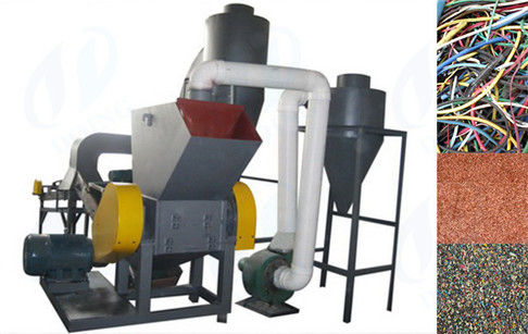 Wire stripping machine/wire recycling machine