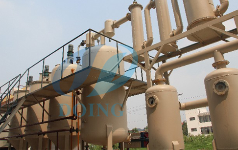  Used oil to diesel distillation plant