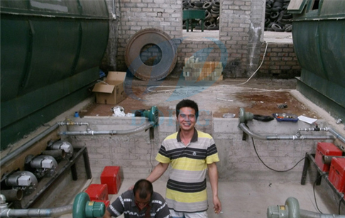 We successfully installed tyre recycling plant in mexico