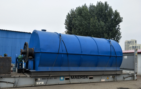 10ton capacity continuous tyre pyrolysis plant for Ukraine customer has successful delivery 