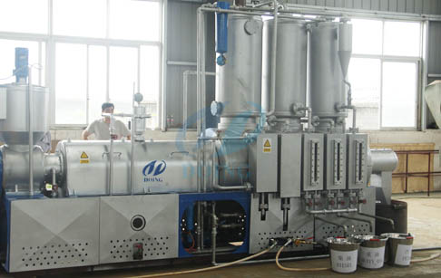 Crude oil refining process plant