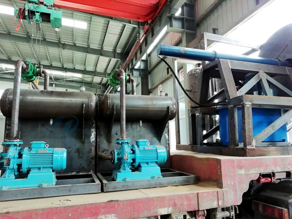  2 sets 10 t/d used tyre pyrolysis plants delivery to yunnan