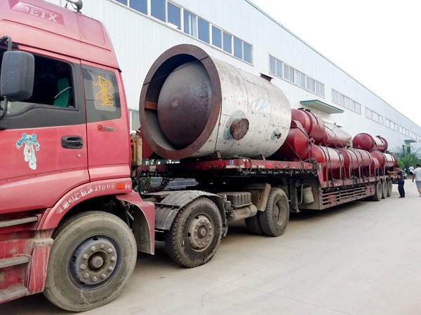 waste plastic pyrolysis plant and waste oil refining plant delivered to columbia