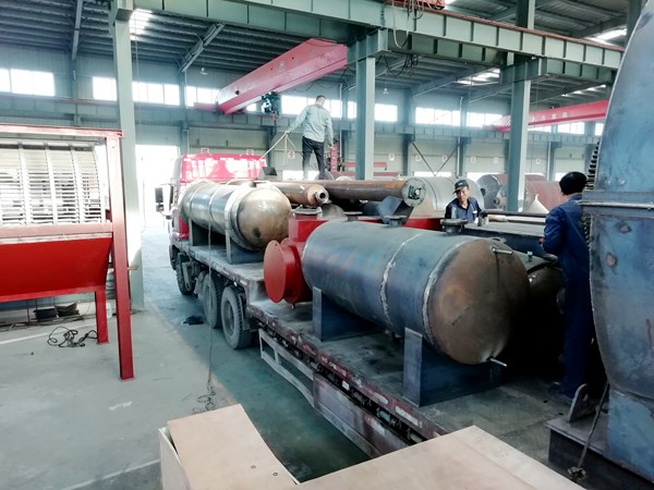 waste tyre pyrolysis plant delivered to hebei china