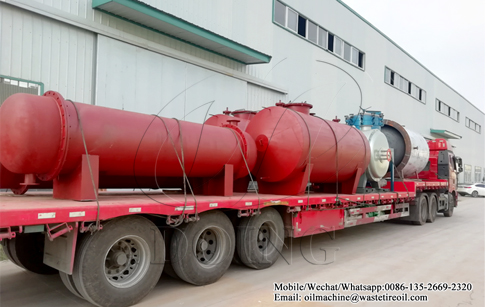 5T/day waste oil to diesel plant ordered by Mexican was successfully delivered