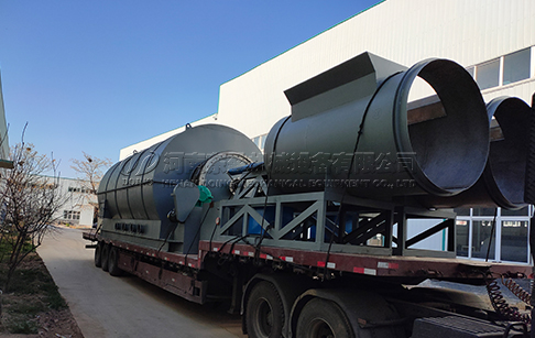 24TPD latest waste pyrolysis plant was delivered to Mexico