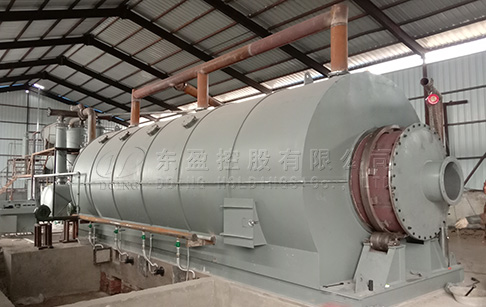 15T/D oil sludge pyrolysis plant project in Jilin, China