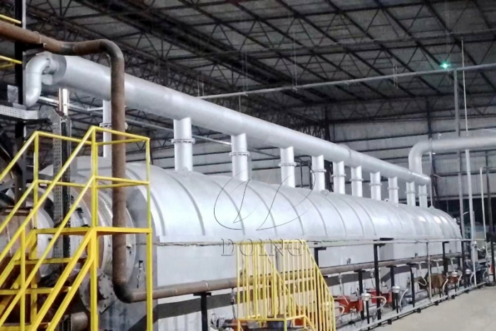 continuous pyrolysis equipment in Brazil