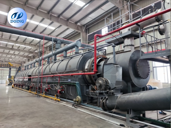 DOING 50TPD continuous pyrolysis machine for sale