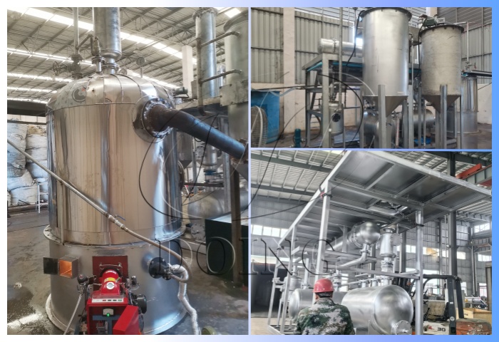 pyrolysis oil refinery machine in Thailand