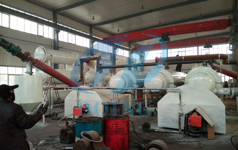 tire continuous pyrolysis plant