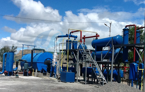 tyre pyrolysis plant